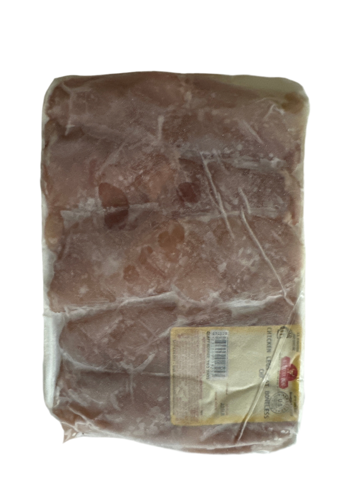 Boneless/Skinless Chicken Thigh Meat Tray Packed (Retail Case)