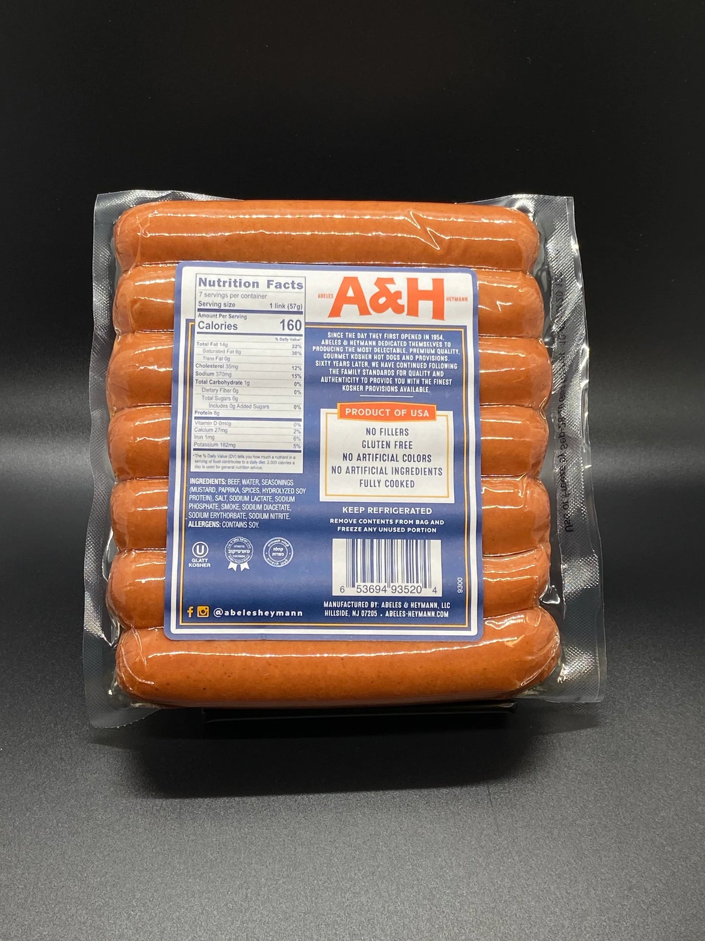 A&H Hot Dogs (Retail Case)