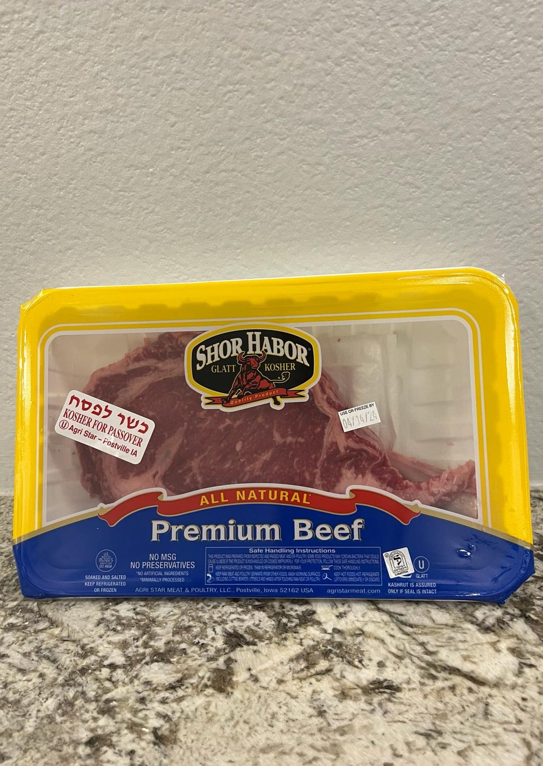 Rib Steak Bone In 3/4" Cut (Retail Case)