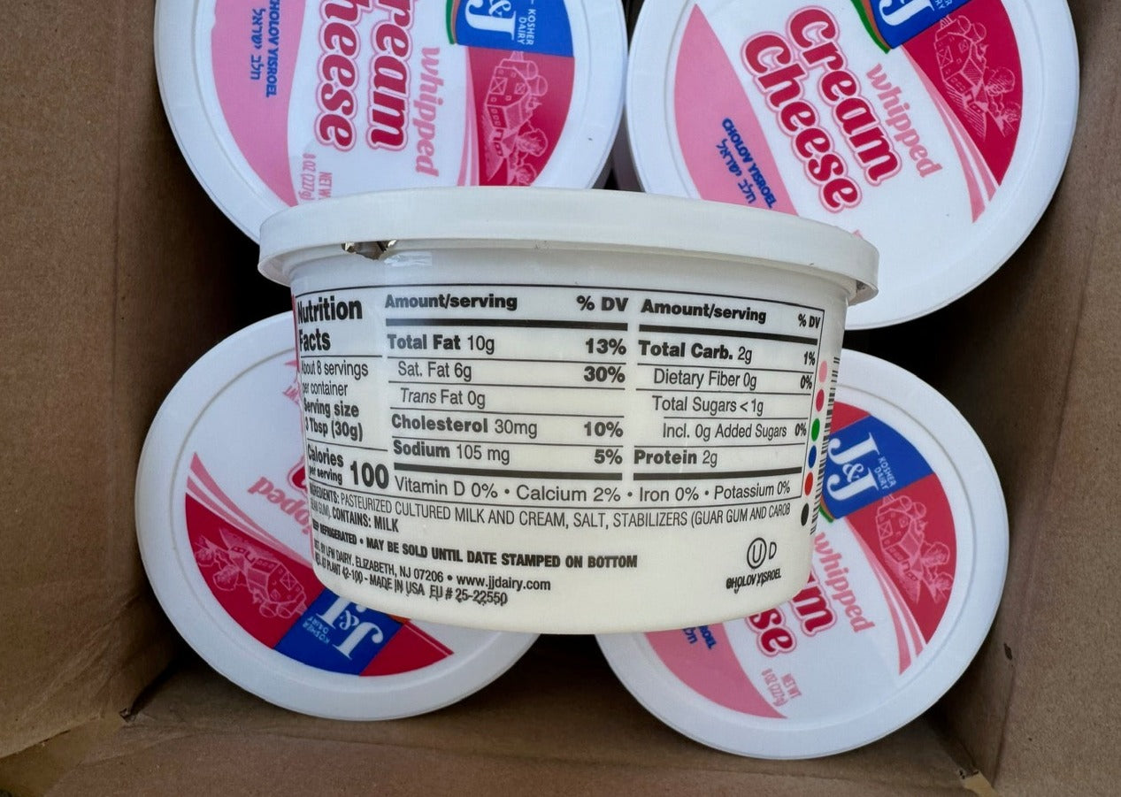 Whipped Cream Cheese (Retail Case)