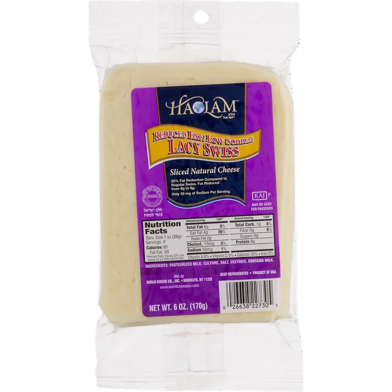 Sliced Cheese 6oz (Retail Case)