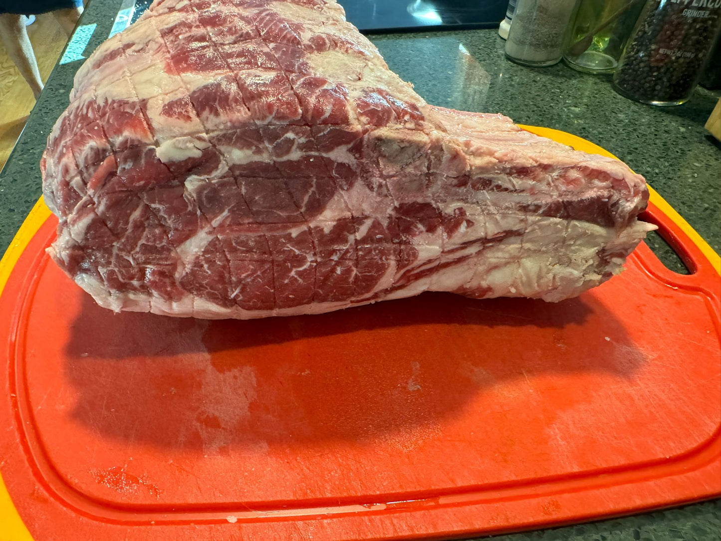 Ribeye Roast - Bone-In Vacuum Packed Steak