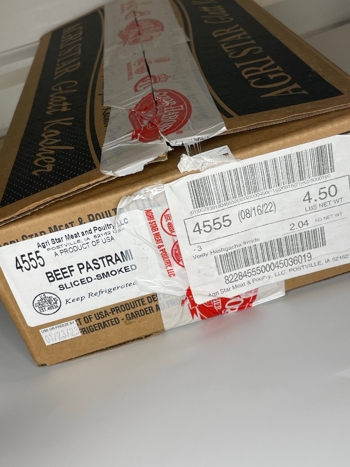 Sliced Pastrami (Retail Case)