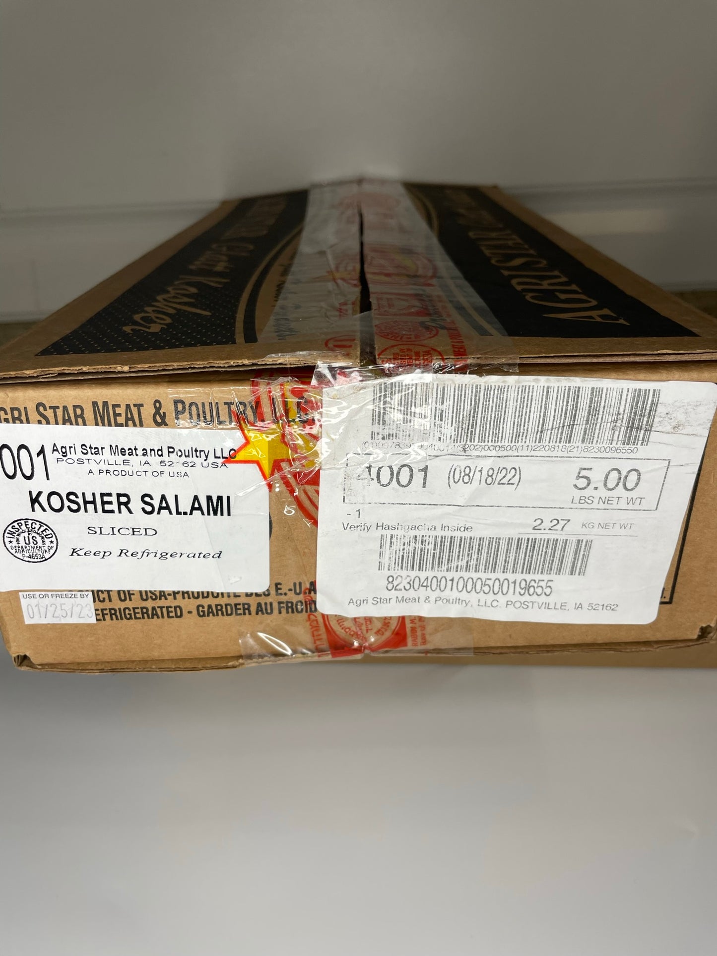 Sliced Salami (Retail Case)