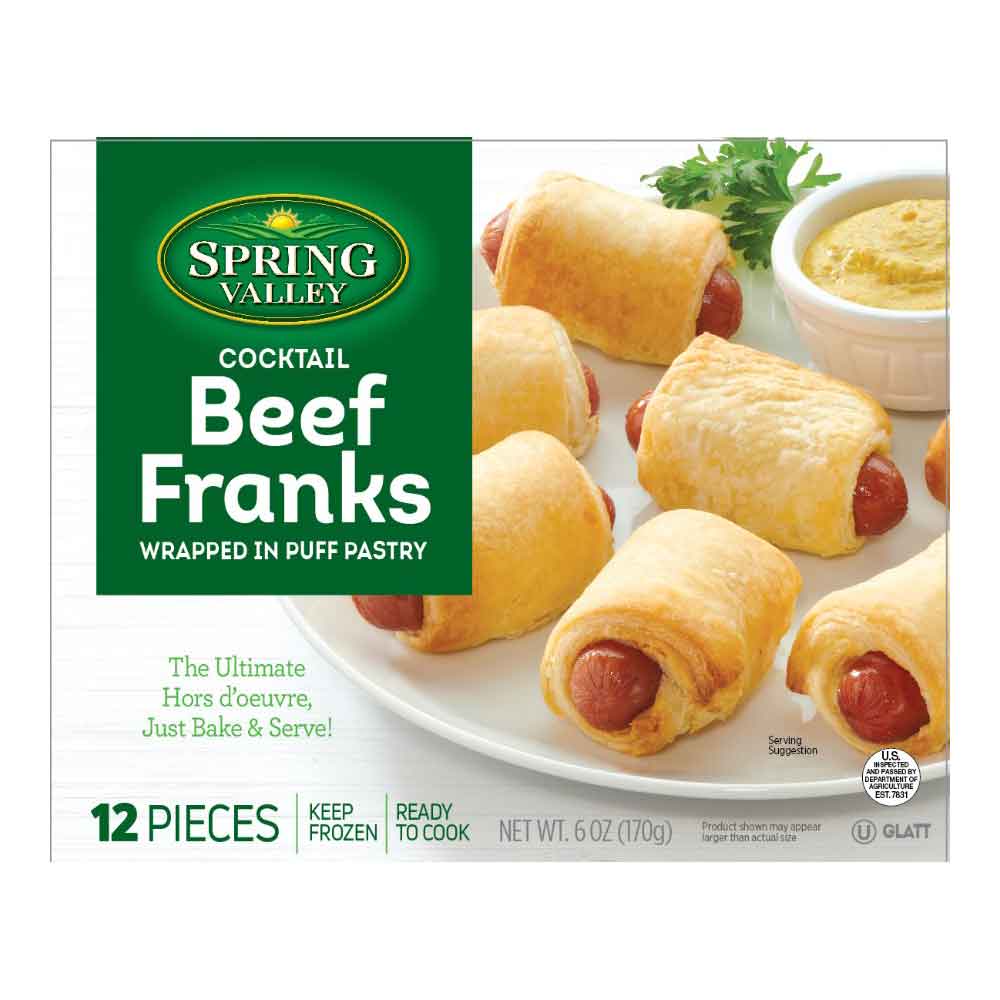 Spring Valley Hot Dogs In Puff Pastry - AKA Franks in Blankets