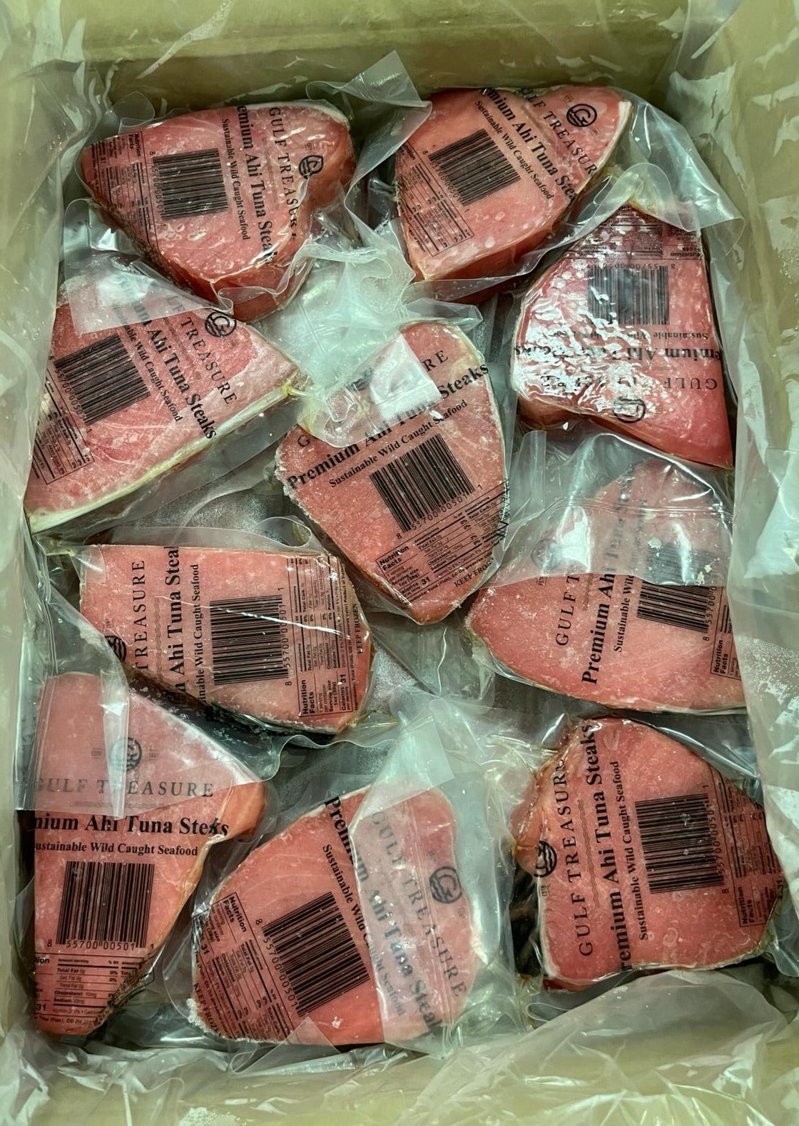 Yellowfin Tuna Loin Steak Premium (Retail Case)