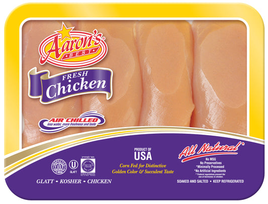 Chicken Breast Boneless Skinless Tray Packed (Retail Case)