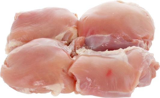 Boneless/Skinless Chicken Thigh Meat Tray Packed (Retail Case)