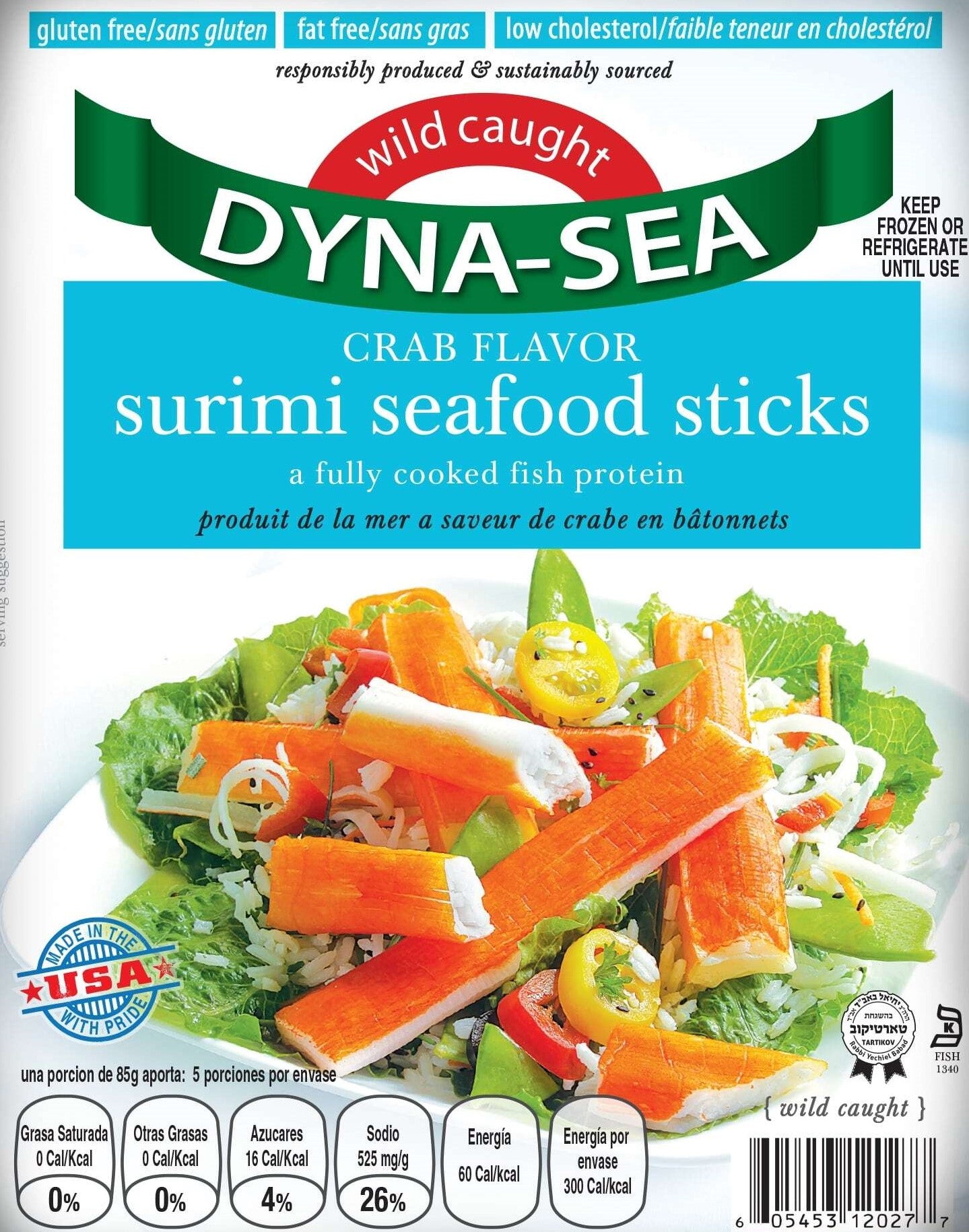 Dyna Sea Imitation Crab Sticks (Retail Case)