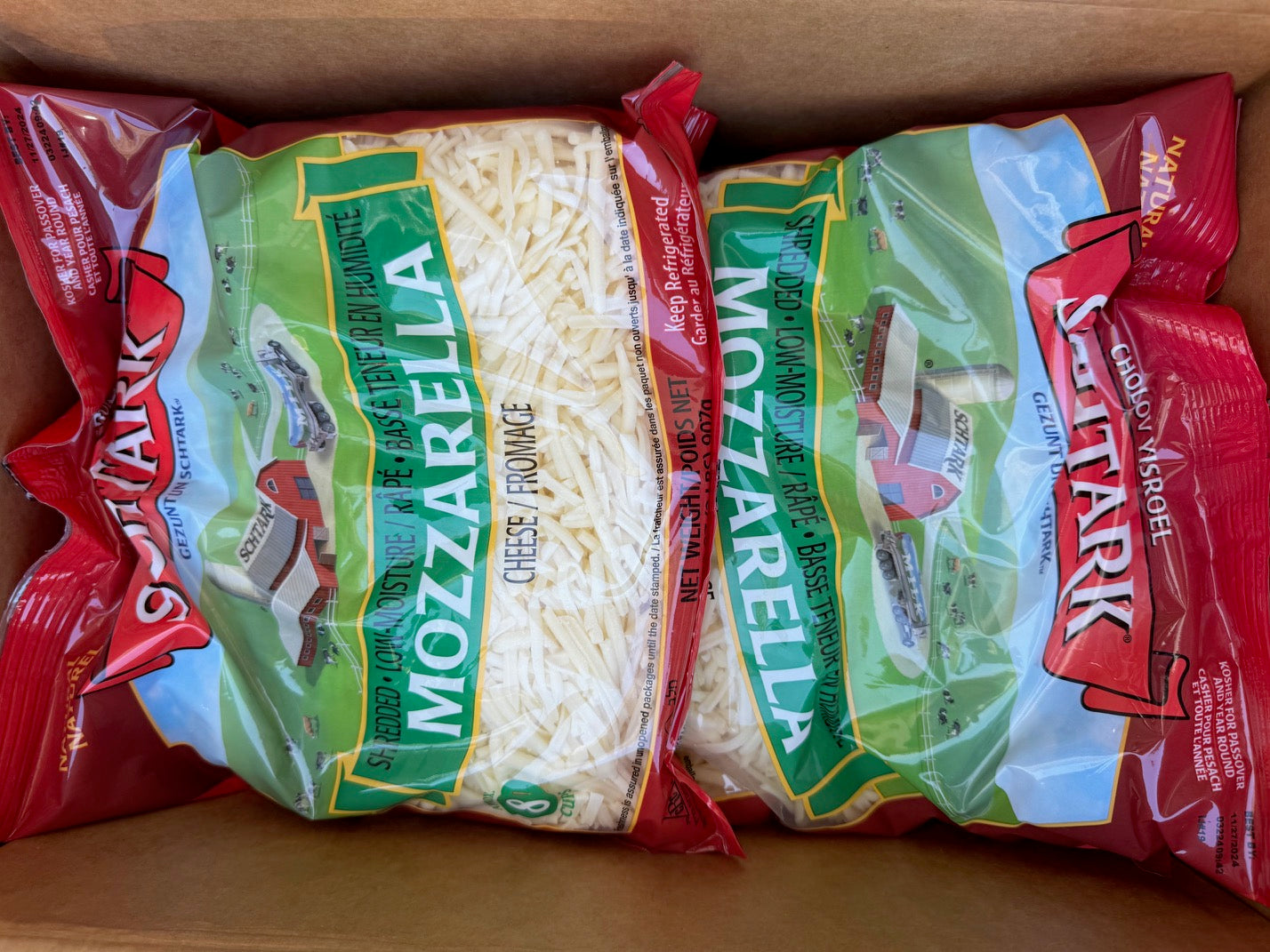 Shredded Cheese 2lbs (Retail Case)