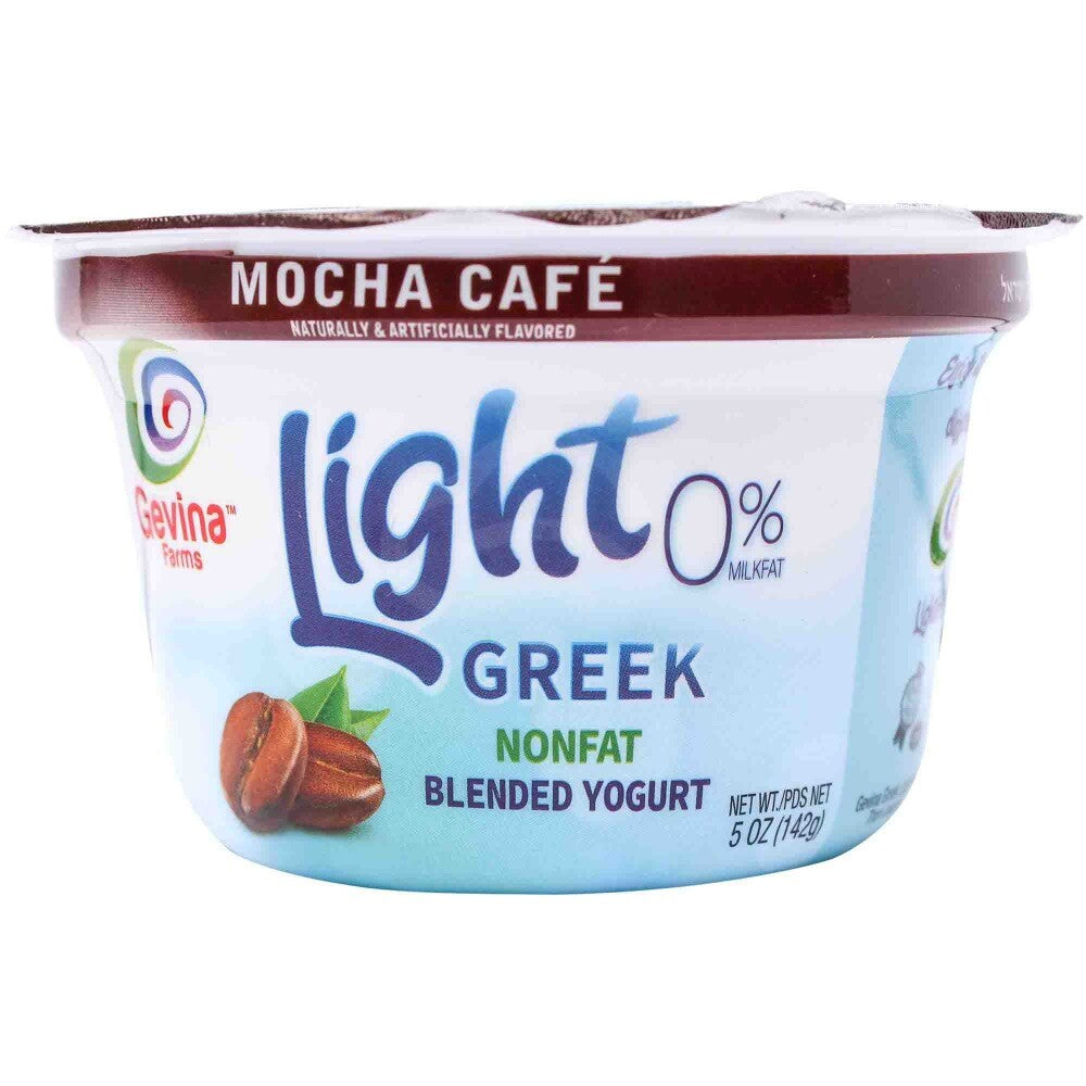 Gevina Greek Light 5oz Yogurts (Retail Case)