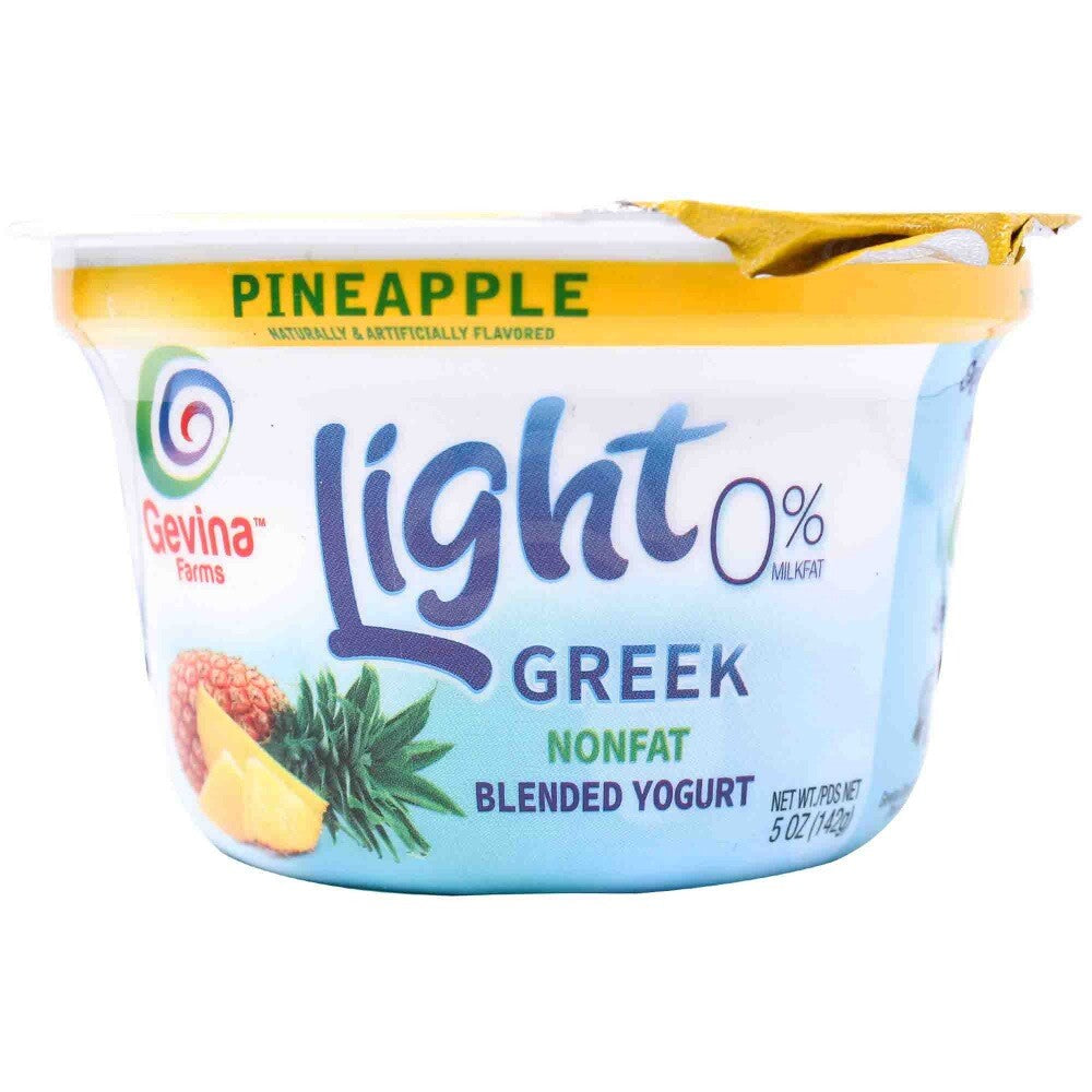 Gevina Greek Light 5oz Yogurts (Retail Case)