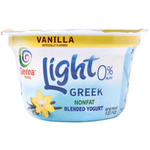 Gevina Greek Light 5oz Yogurts (Retail Case)