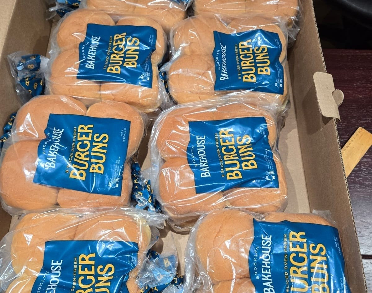 Cruster's Sliced Hamburger Buns 8 Pack (Retail Case)