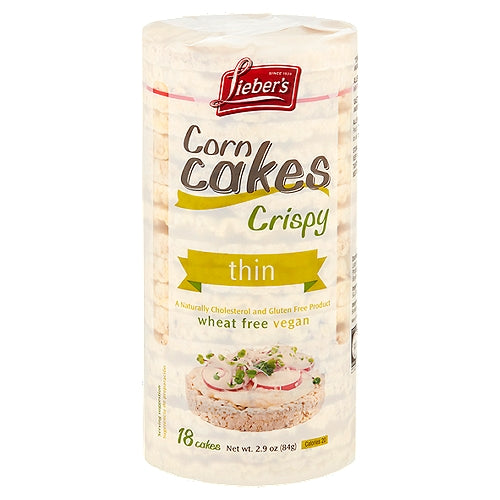 Lieber's Rice Cakes (Retail Case)