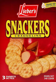 Lieber's Snacker Crackers (Retail Case)