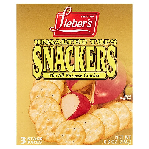 Lieber's Snacker Crackers (Retail Case)