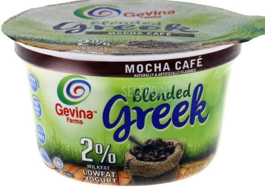 Gevina Greek 5.3oz Yogurts (Retail Case)