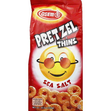 Osem Flat Pretzels (Retail Case)