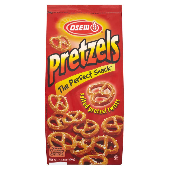 Osem Salted Pretzel Twists (Retail Case)