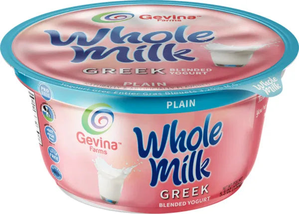 Gevina Greek 5.3oz Yogurts (Retail Case)