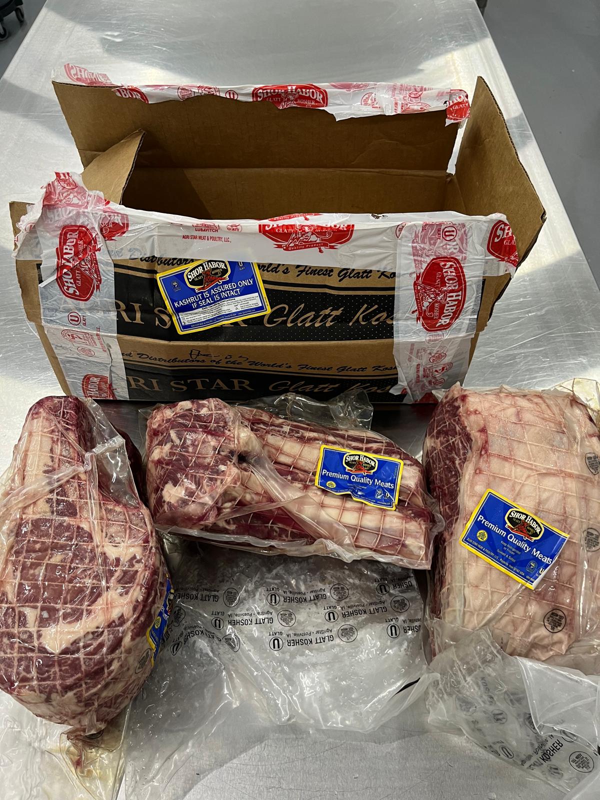 Ribeye Roast - Bone-In Vacuum Packed Steak