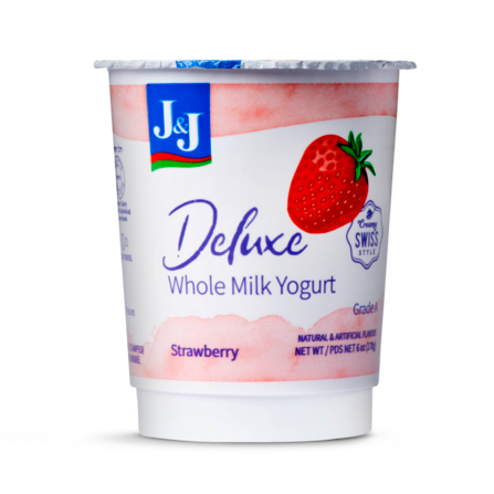 J&J Deluxe 6ozYogurts (Retail Case)