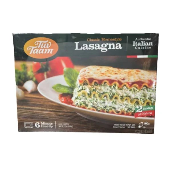 Tuv Taam Frozen Lasagna (Retail Case)