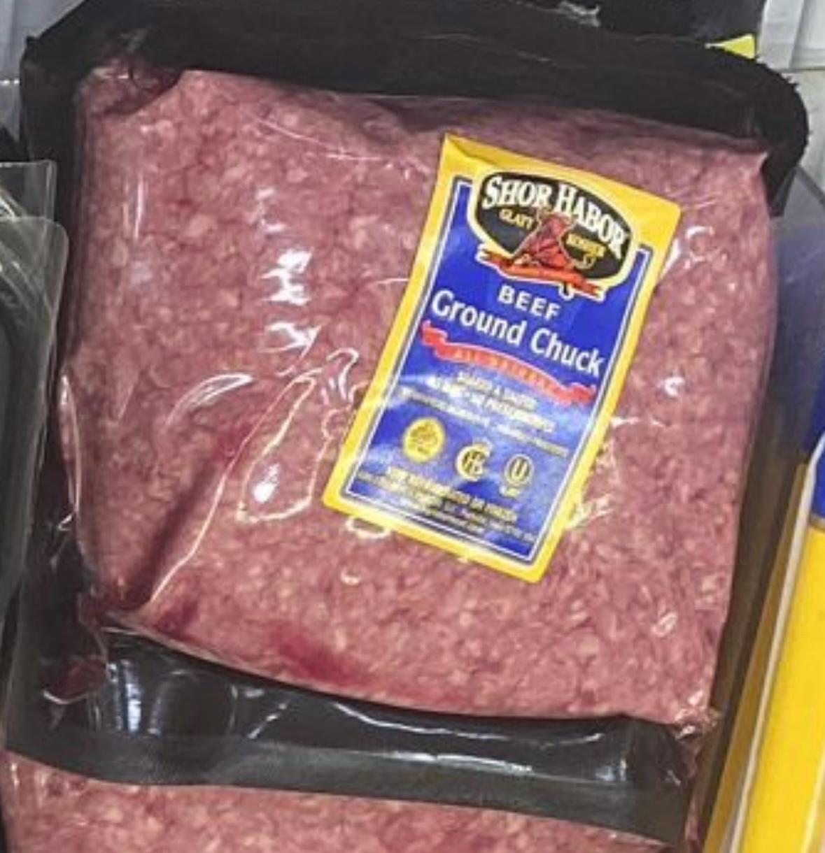 Ground Beef Vacuum Packed (Retail Case)