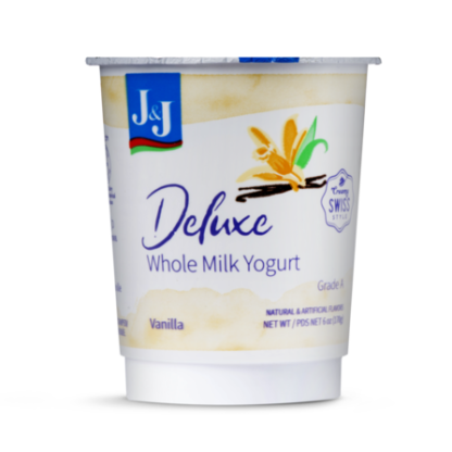 J&J Deluxe 6ozYogurts (Retail Case)