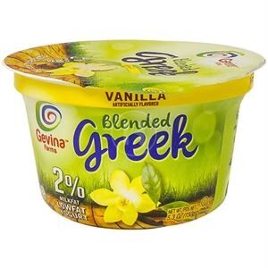 Gevina Greek 5.3oz Yogurts (Retail Case)